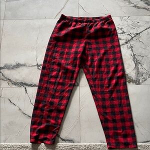 Children’s place Red and Black Plaid pj Pants
